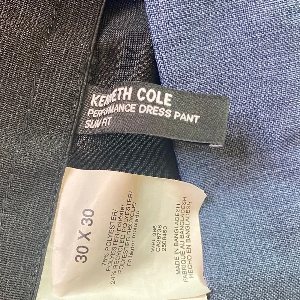 NWOT Kenneth Cole Classic Blue Dress Pants‎